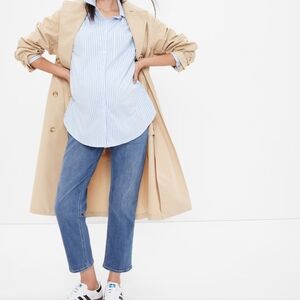 GAP Maternity Inset Panel Cheeky Straight Jeans (Size 26 / 2T)